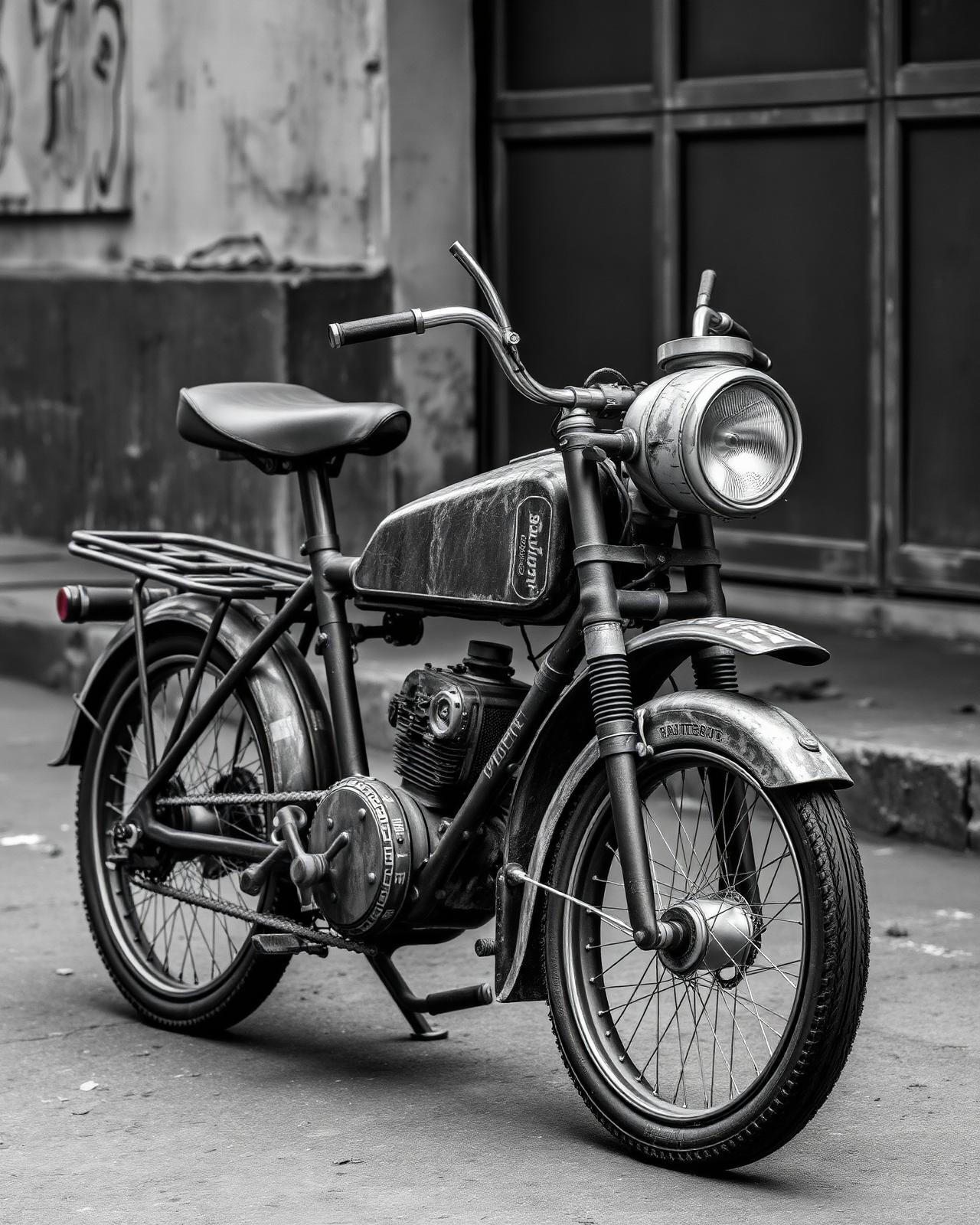 Rikimbili — vélo-moto cubain recomposé